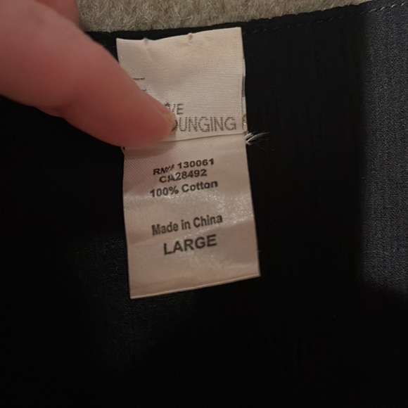 L*Space black witchy woman lace bell sleeve size L - Picture 5 of 5